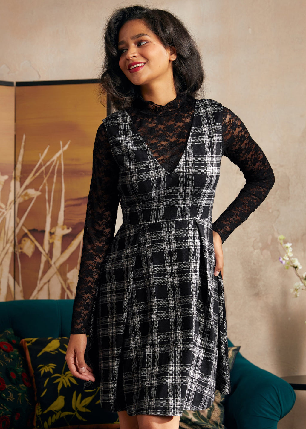 Cute as a Nutmeg Sleeveless Fit & Flare Dress