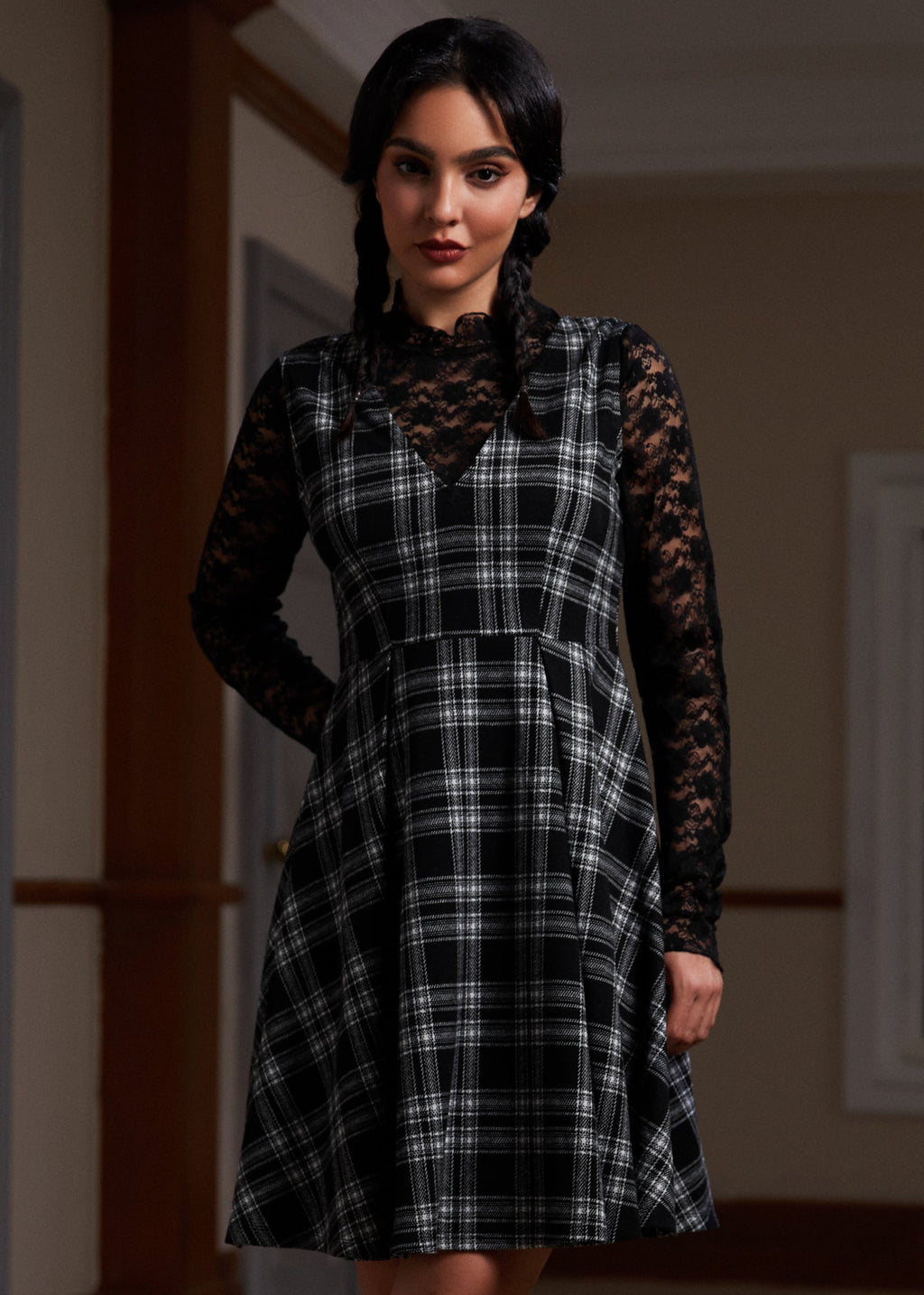 Cute as a Nutmeg Sleeveless Fit & Flare Dress