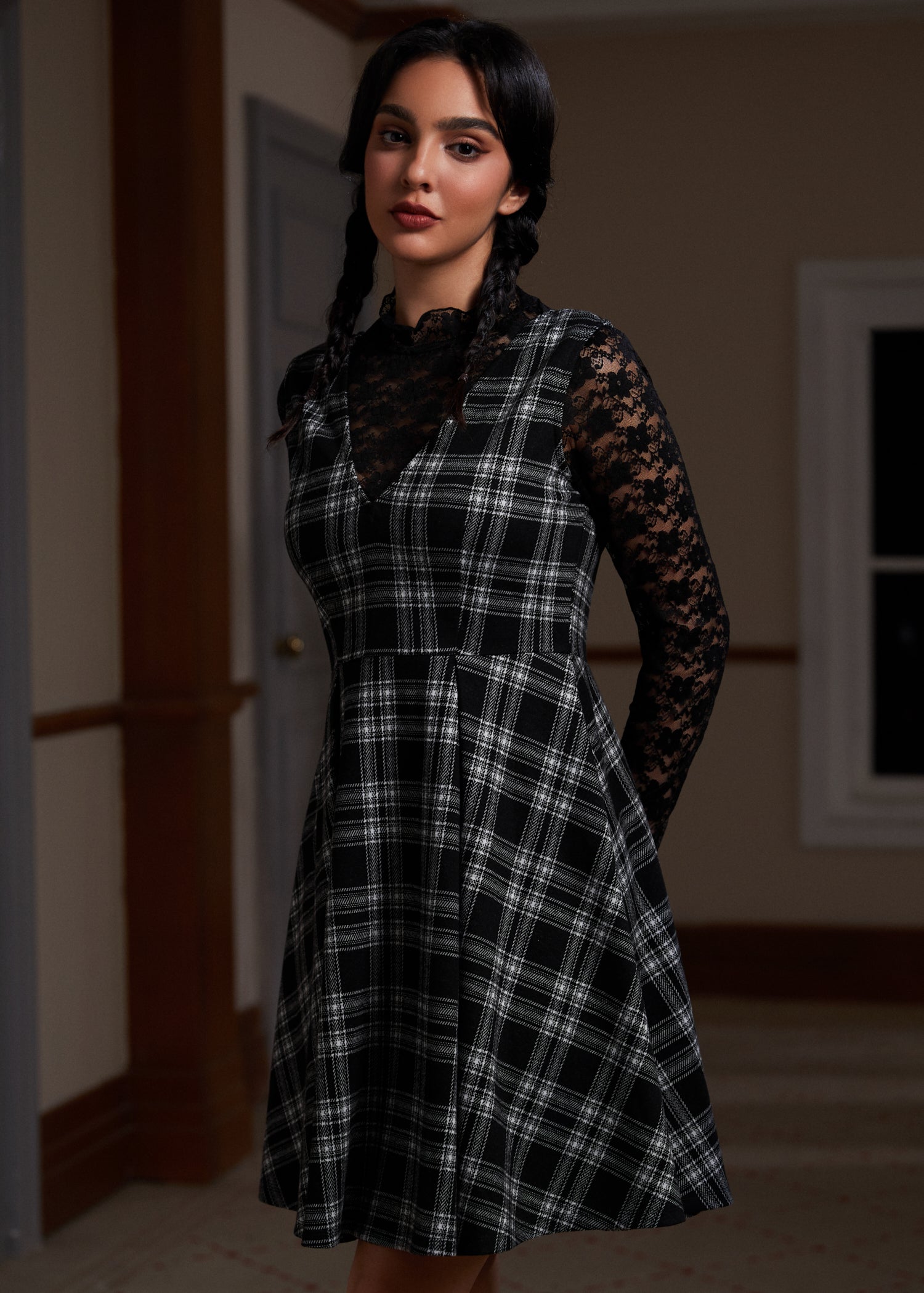 Cute as a Nutmeg Sleeveless Fit & Flare Dress
