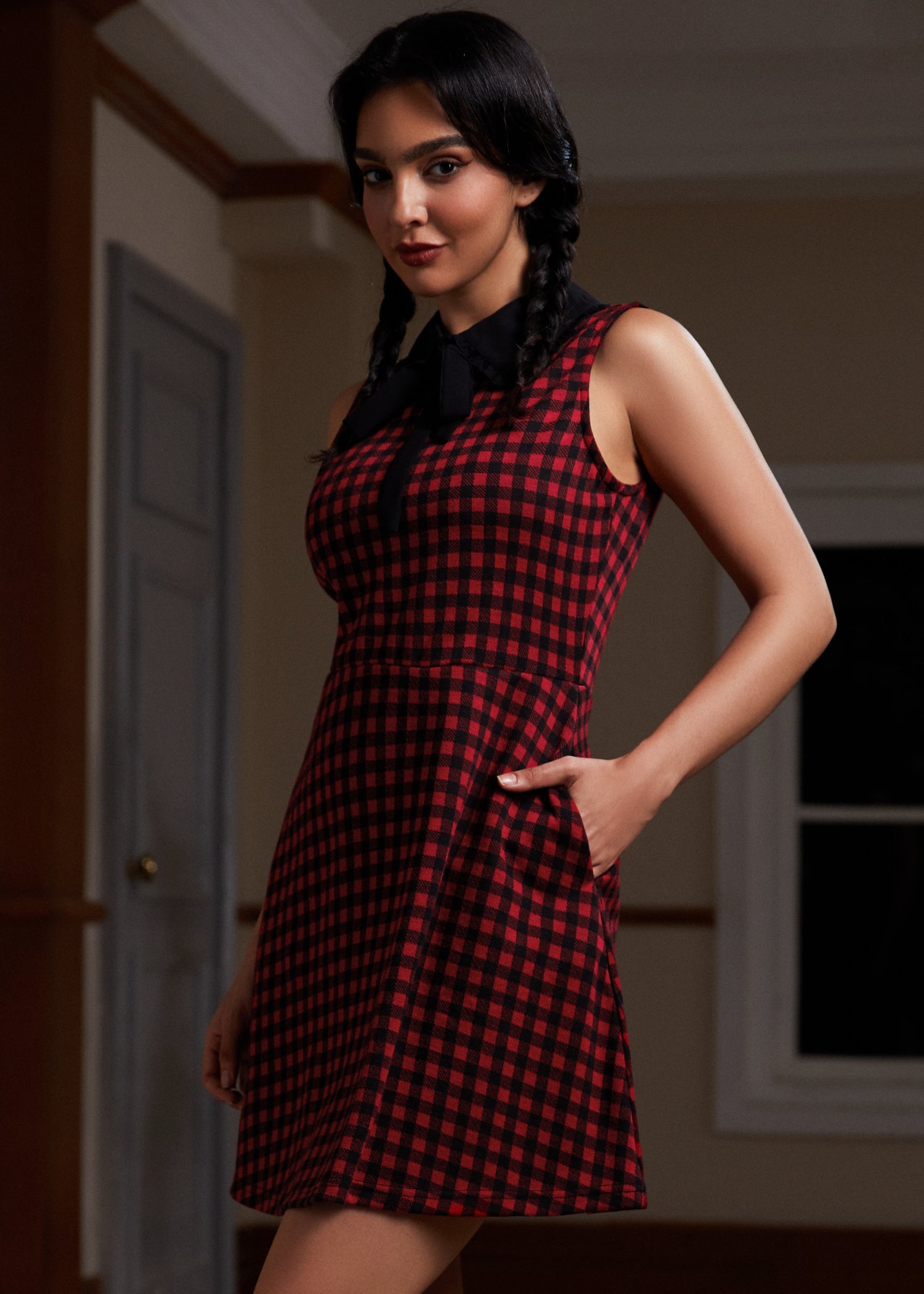 November Nostalgia Flare Dress