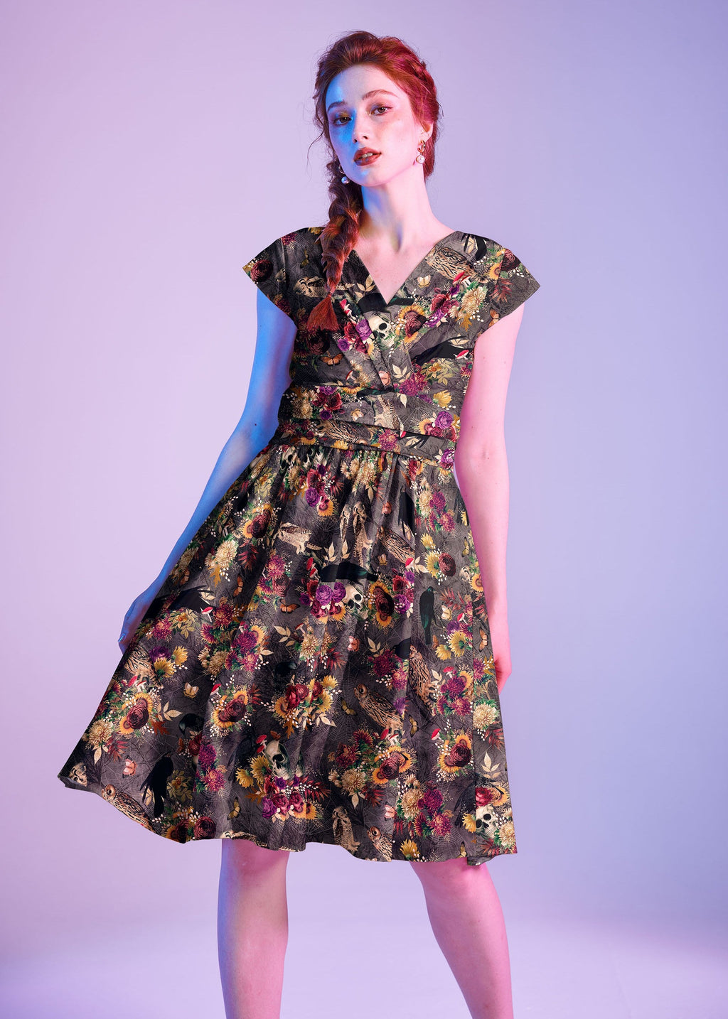 Web of Darkness Greta Dress