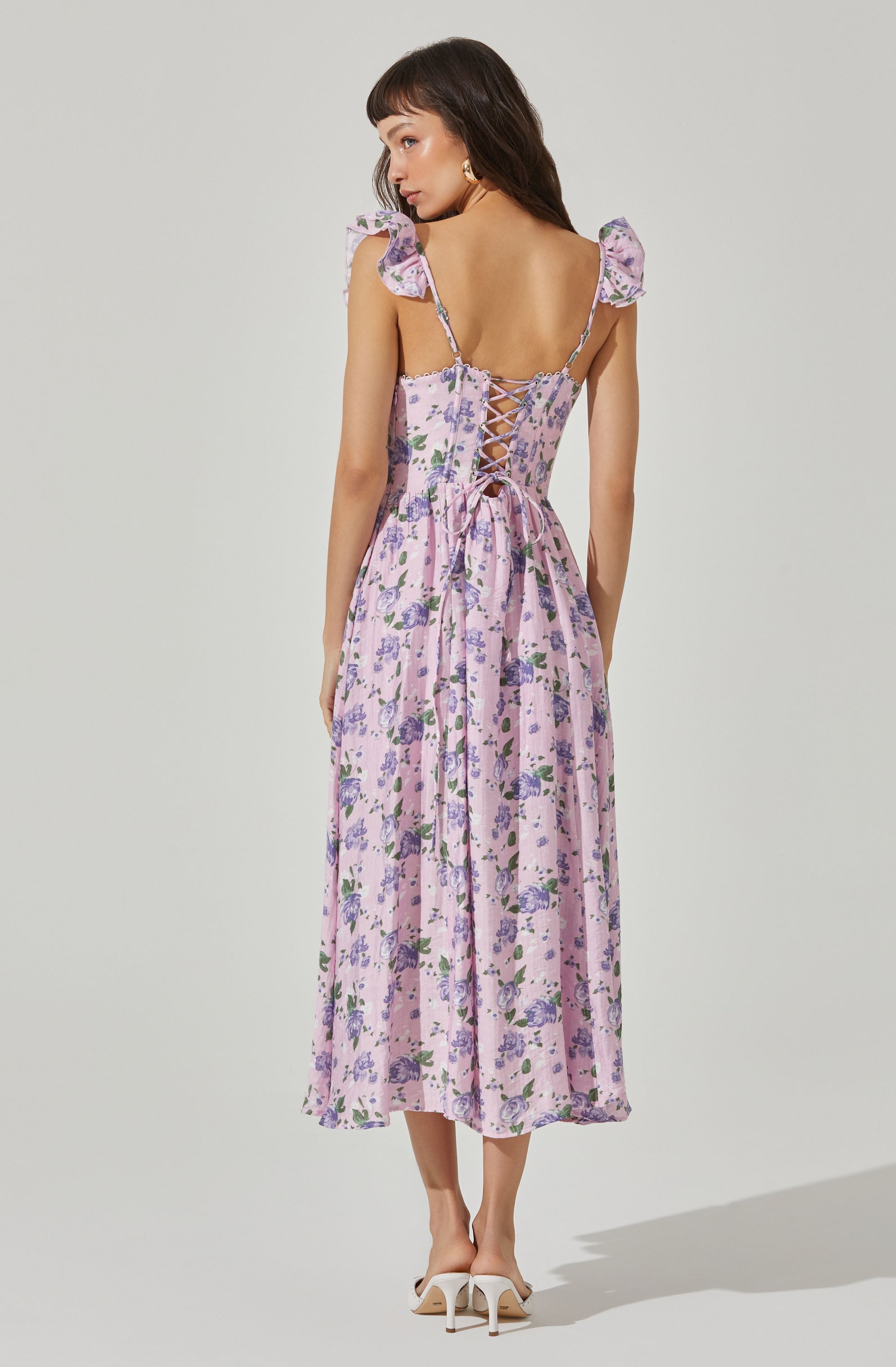 Wedelia Print Midi Dress