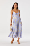 Maeve Pleated Midi Dress