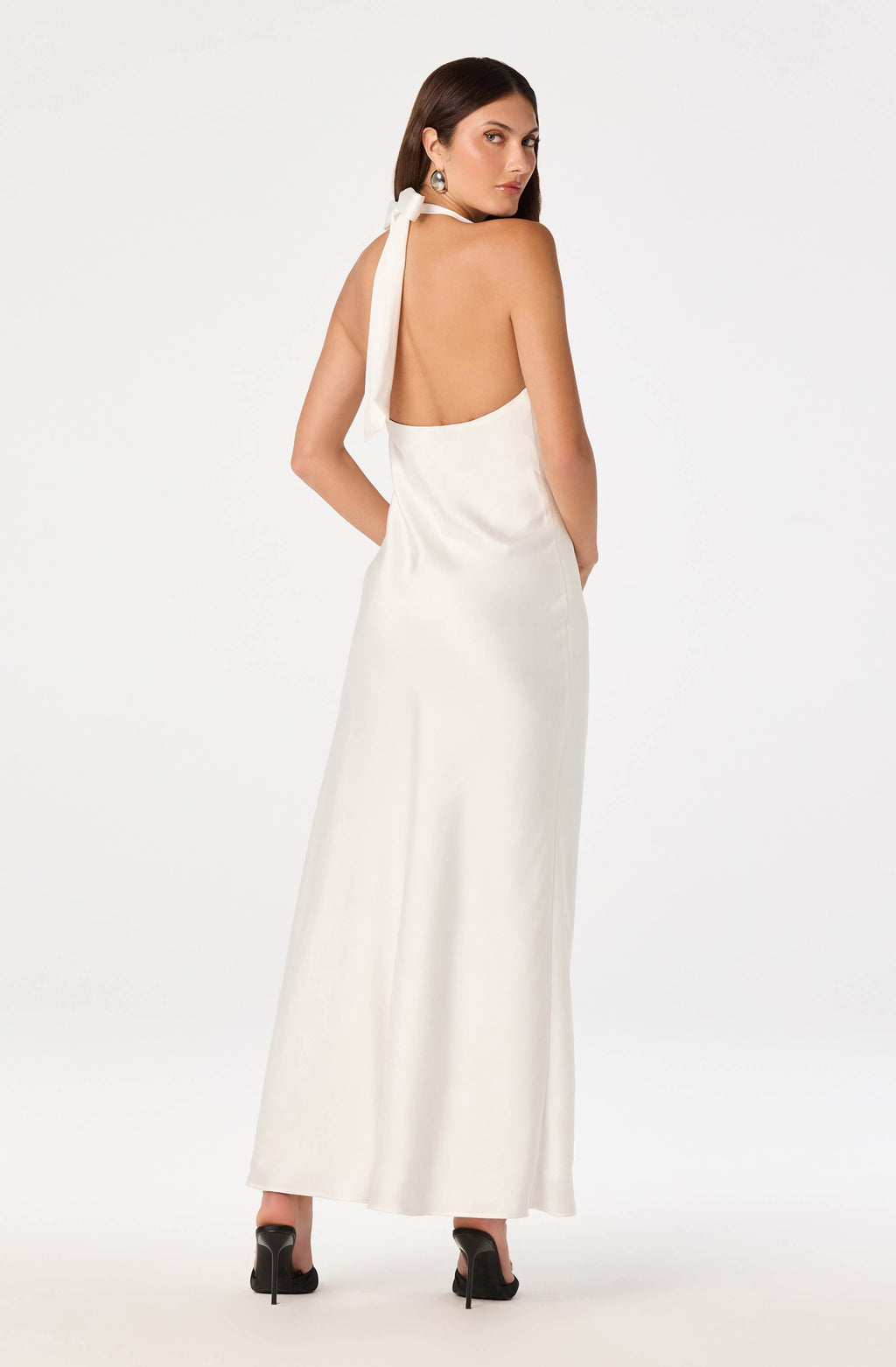 Lara Sweetheart Halter Maxi Dress