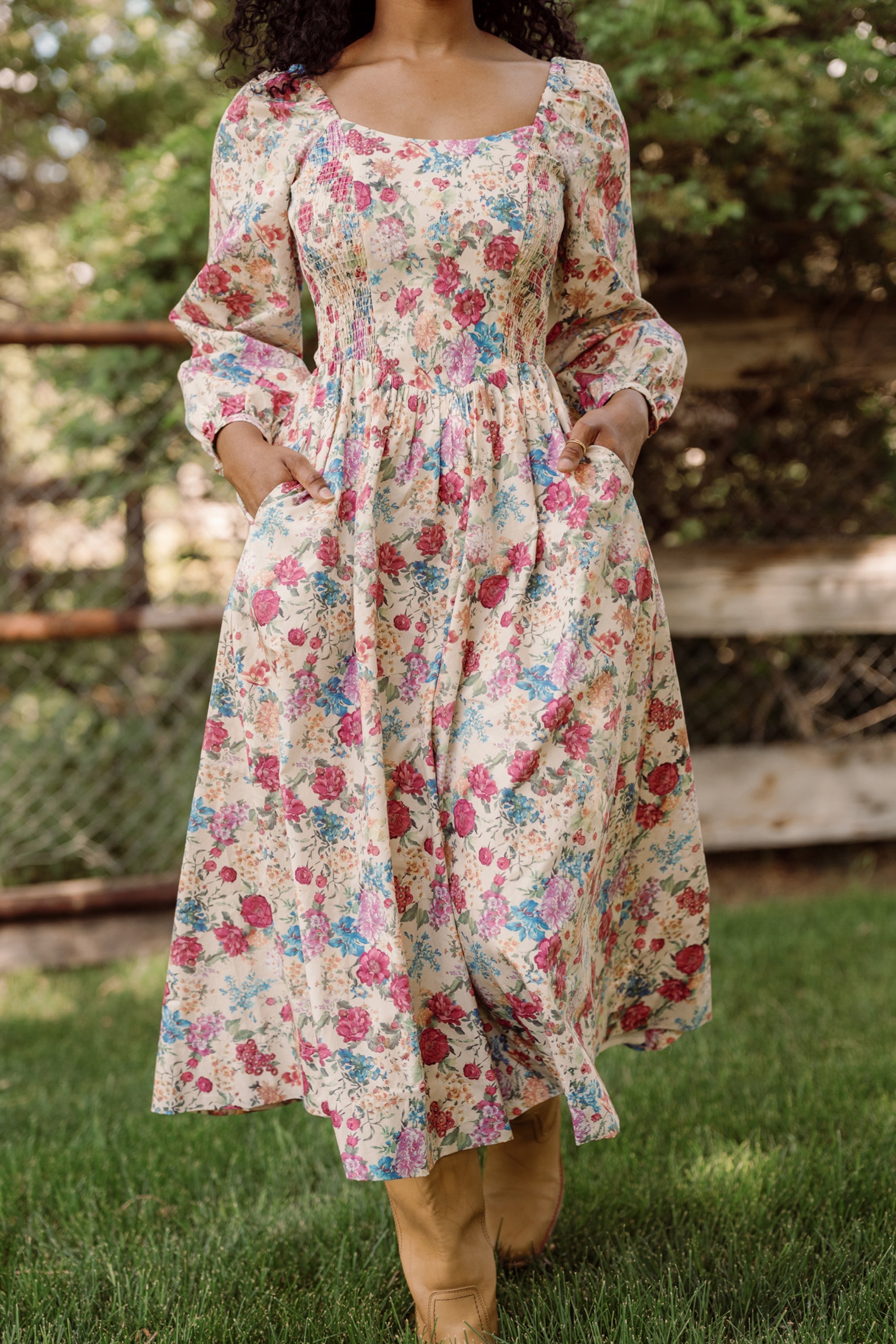 Adelpha Dress in Autumn Amity Floral