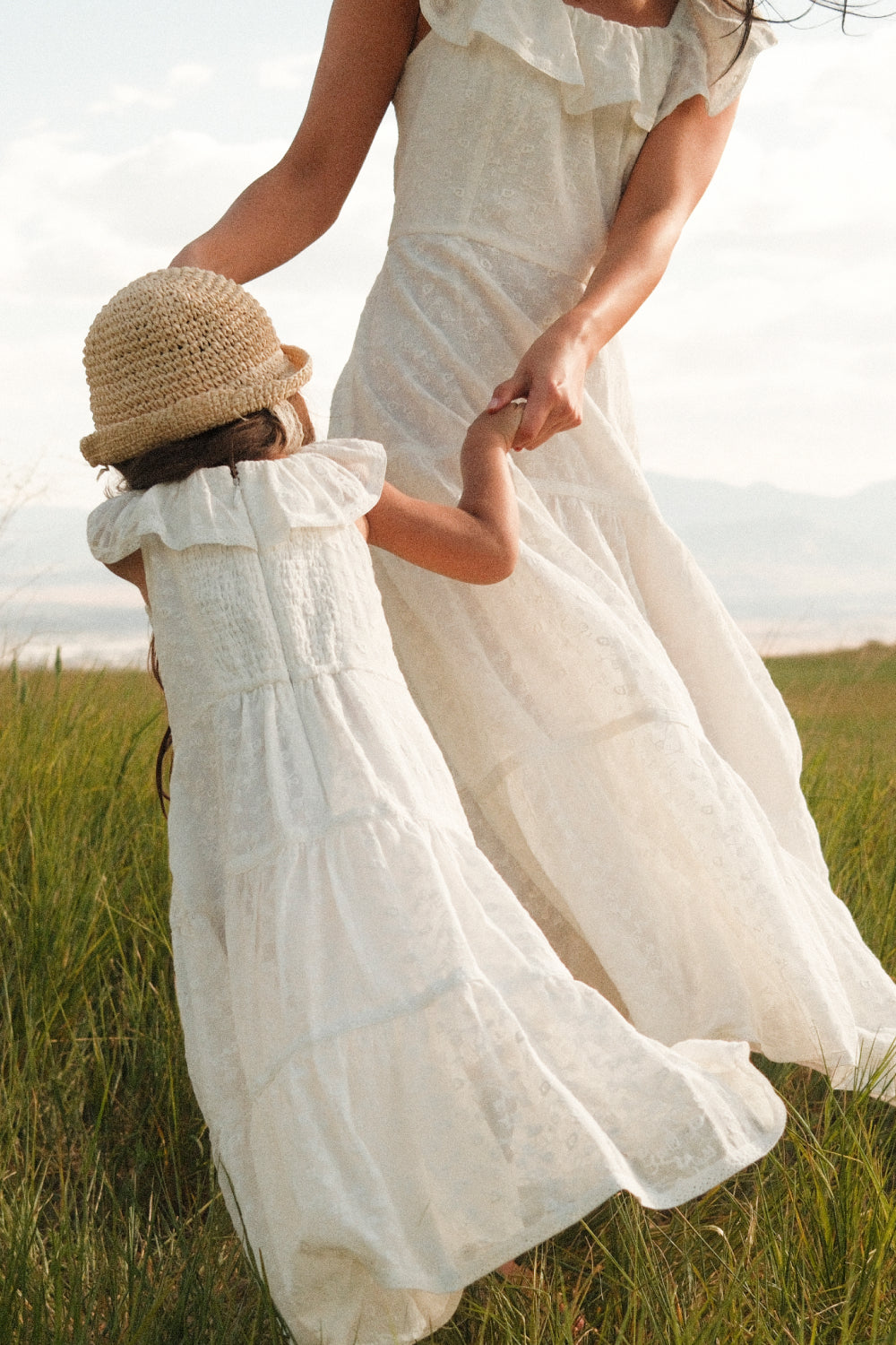 Alaina Dress in Ivory