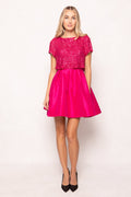 Alexis Dress in Fuchsia