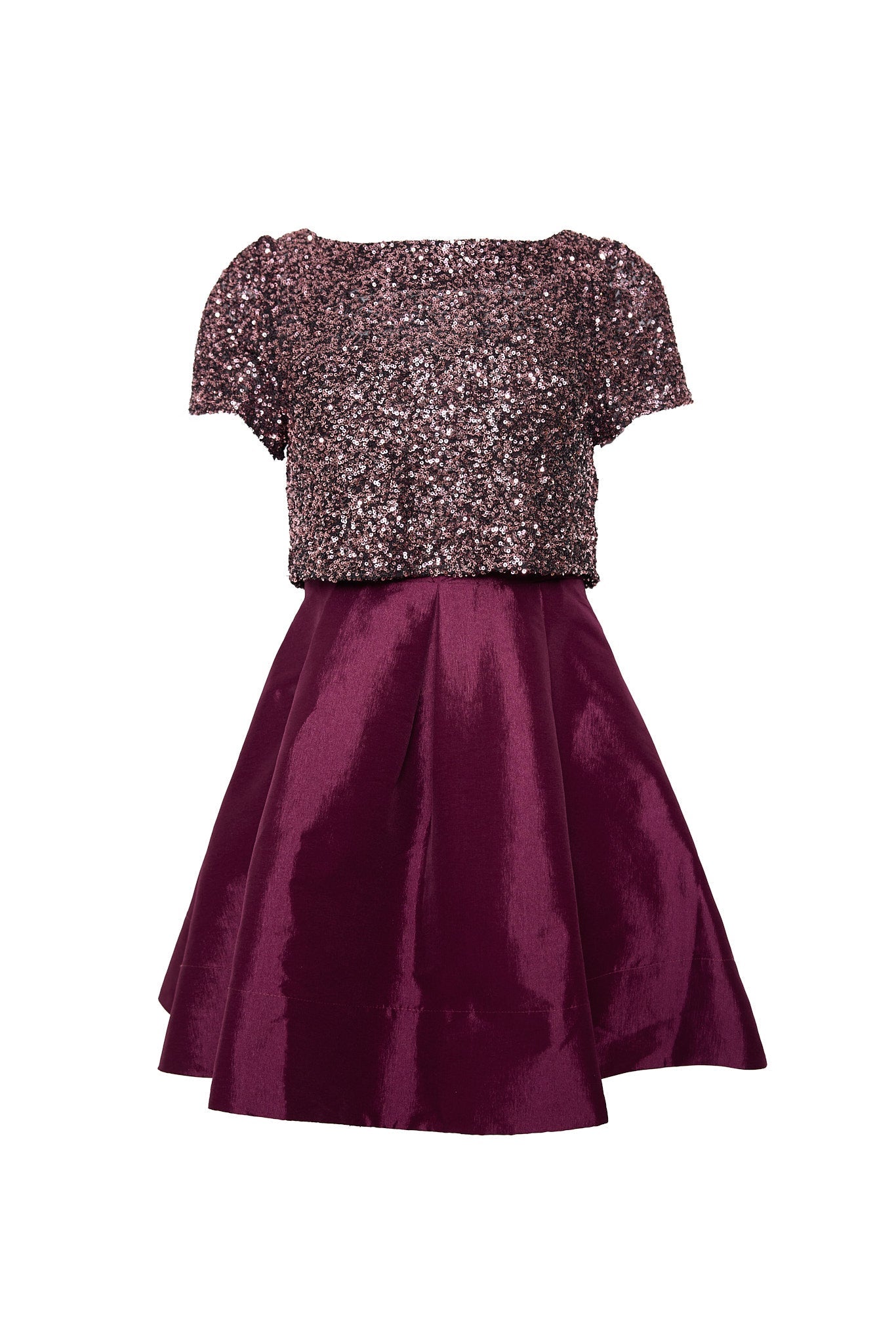 Alexis Dress in Wine