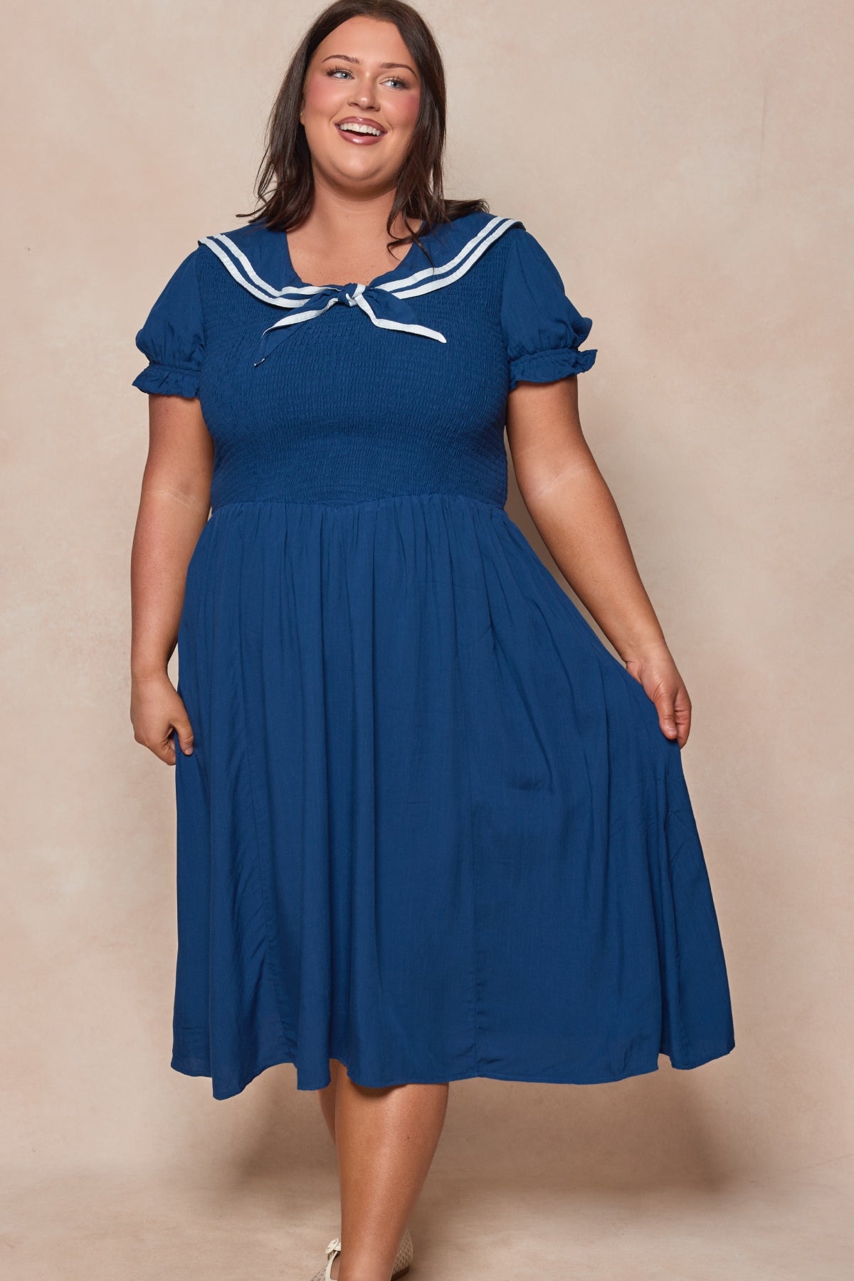 Alice Dress in Sailor Navy