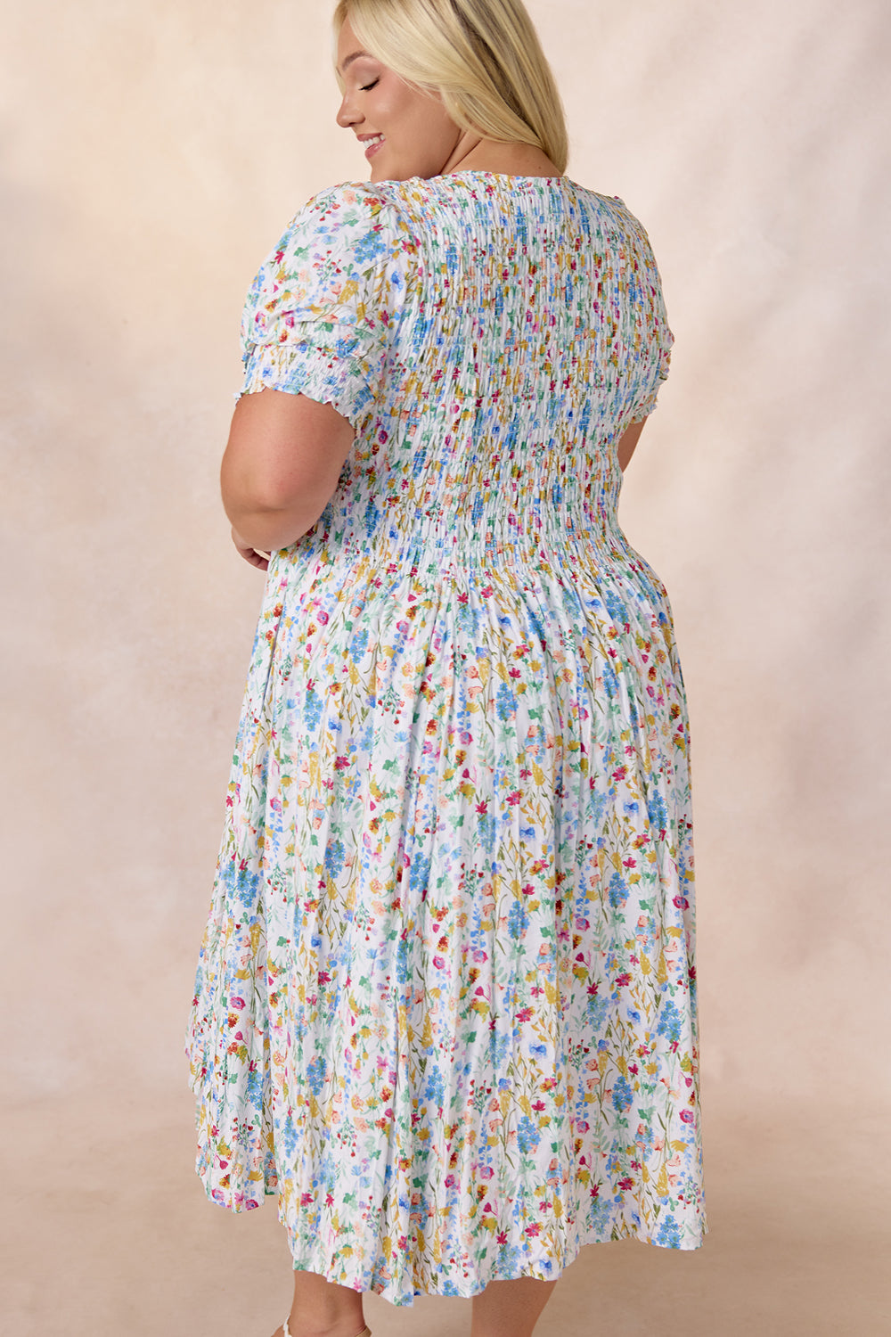 Amelie Dress in Floral Fields