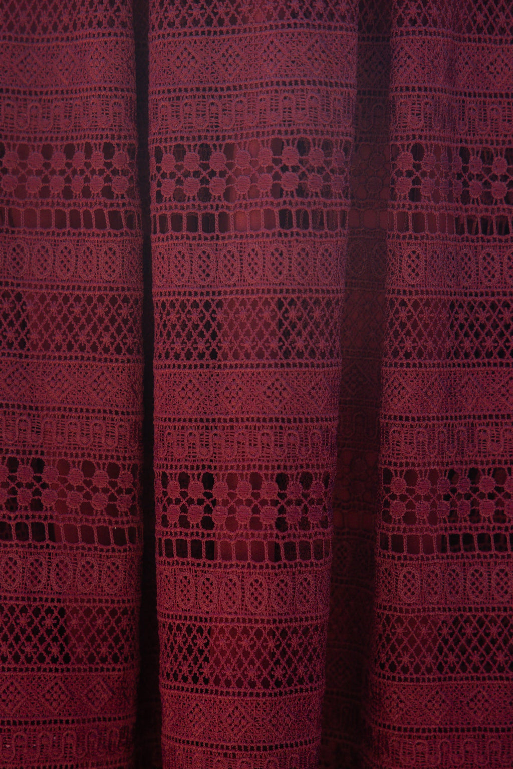 Amory Dress in Burgundy