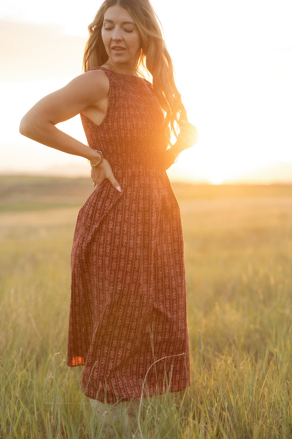 Ana Dress in Sequoia Felicity Floral