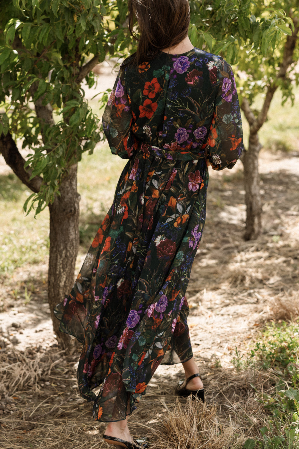 Andie Dress in Evergreen Vivid Meadow