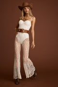 Belladonna Cream Lace Jumpsuit