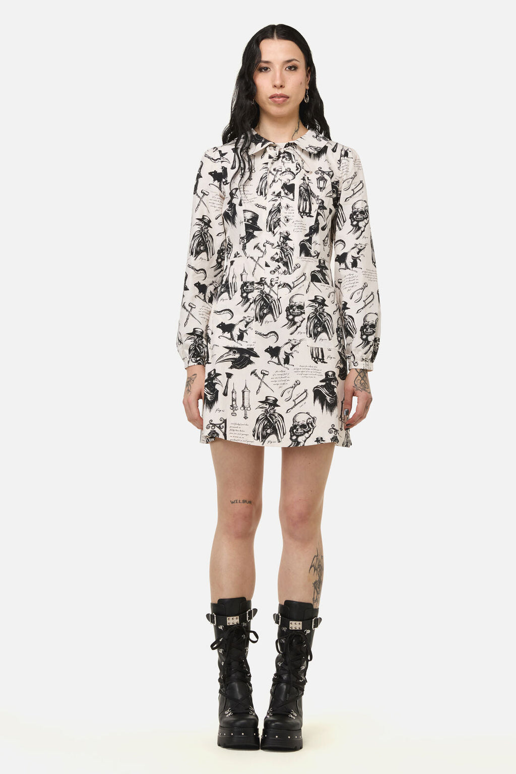 Plague Doctor Goth Dress
