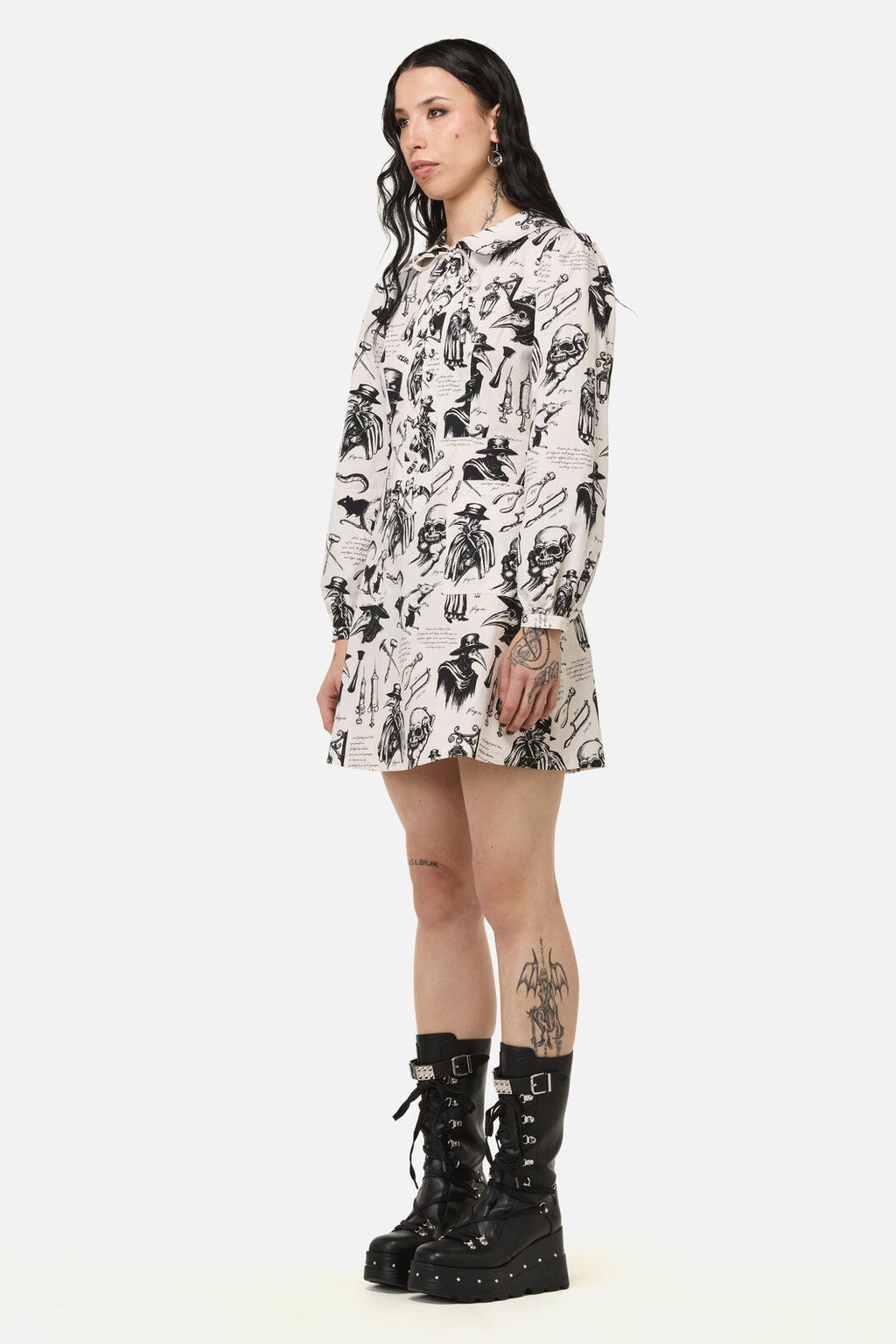Plague Doctor Goth Dress