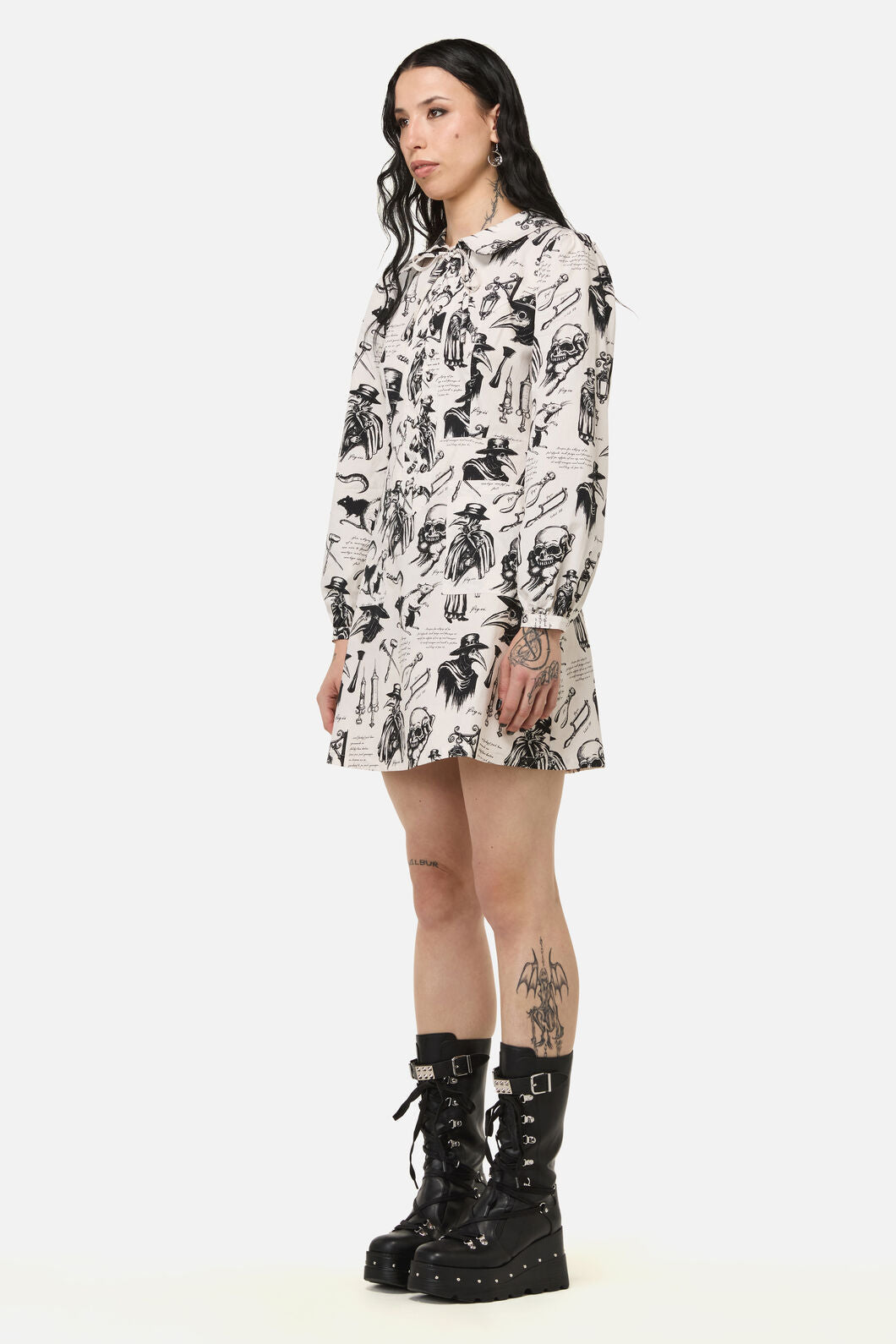 Plague Doctor Goth Dress