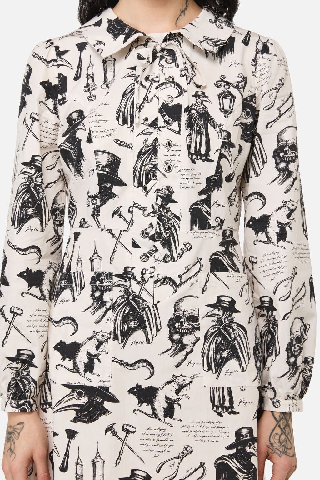 Plague Doctor Goth Dress