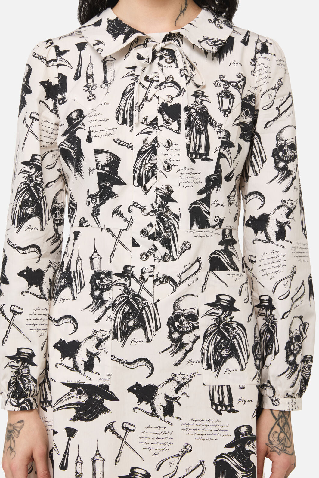 Plague Doctor Goth Dress