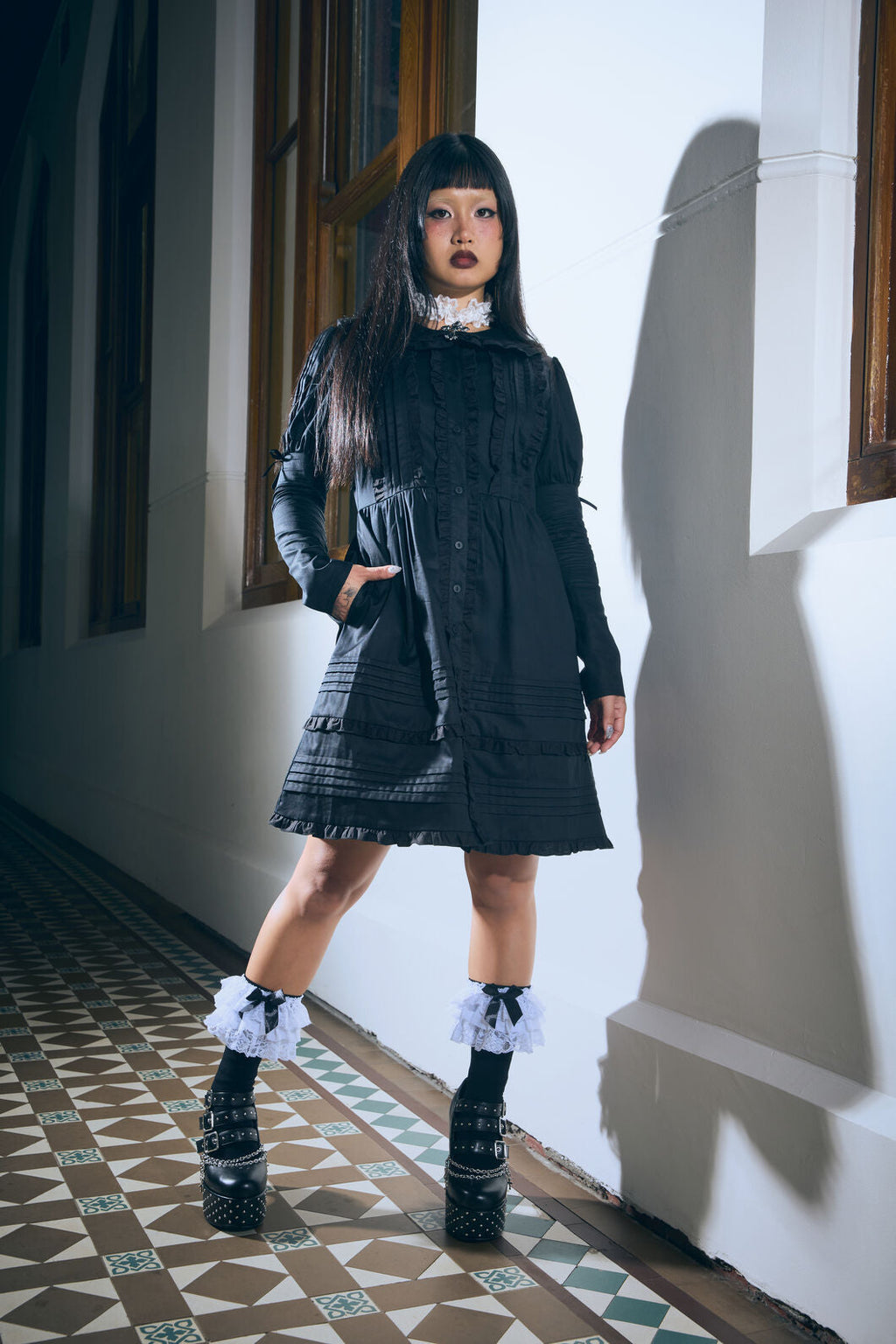 Estate Frill Dress