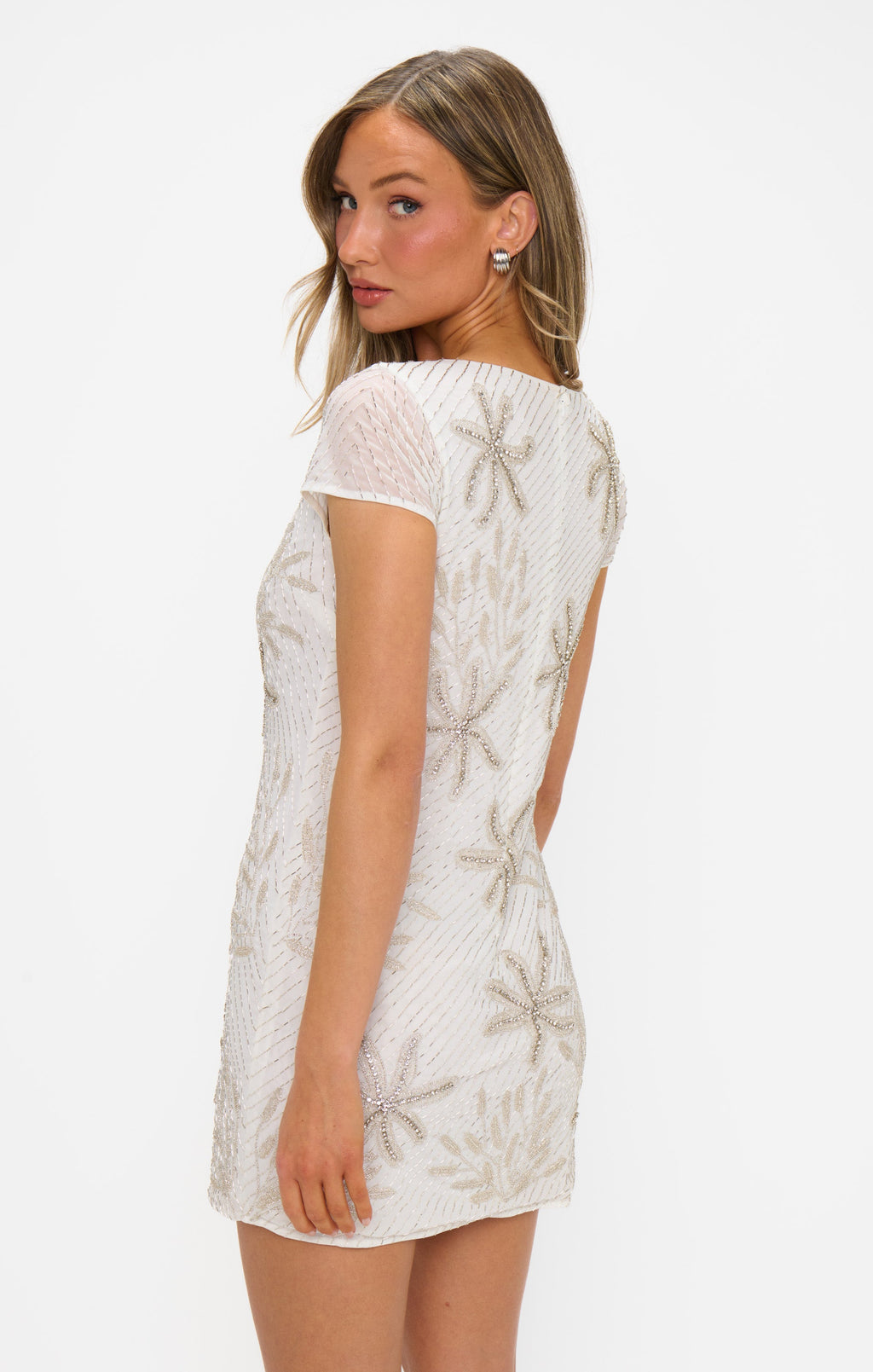 Arista Mini Dress ~ Under The Sea Embellishment