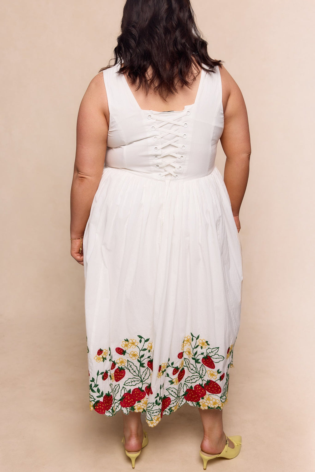 Clarissa Dress in Strawberry