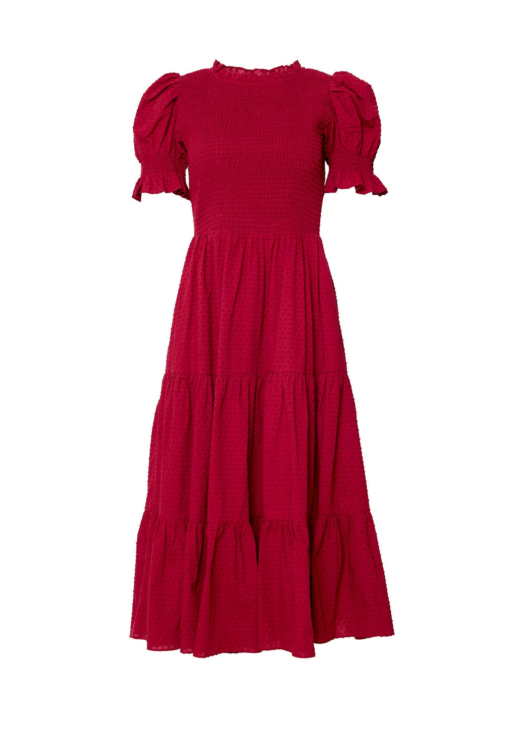 Cordelia Dress in Burgundy
