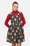 Official Cat Portrait Sleeveless Dress