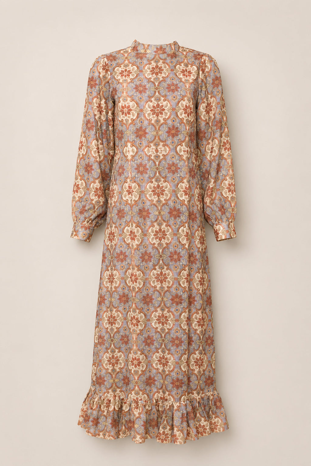 Draper Dress in Golden Hour Tesserae