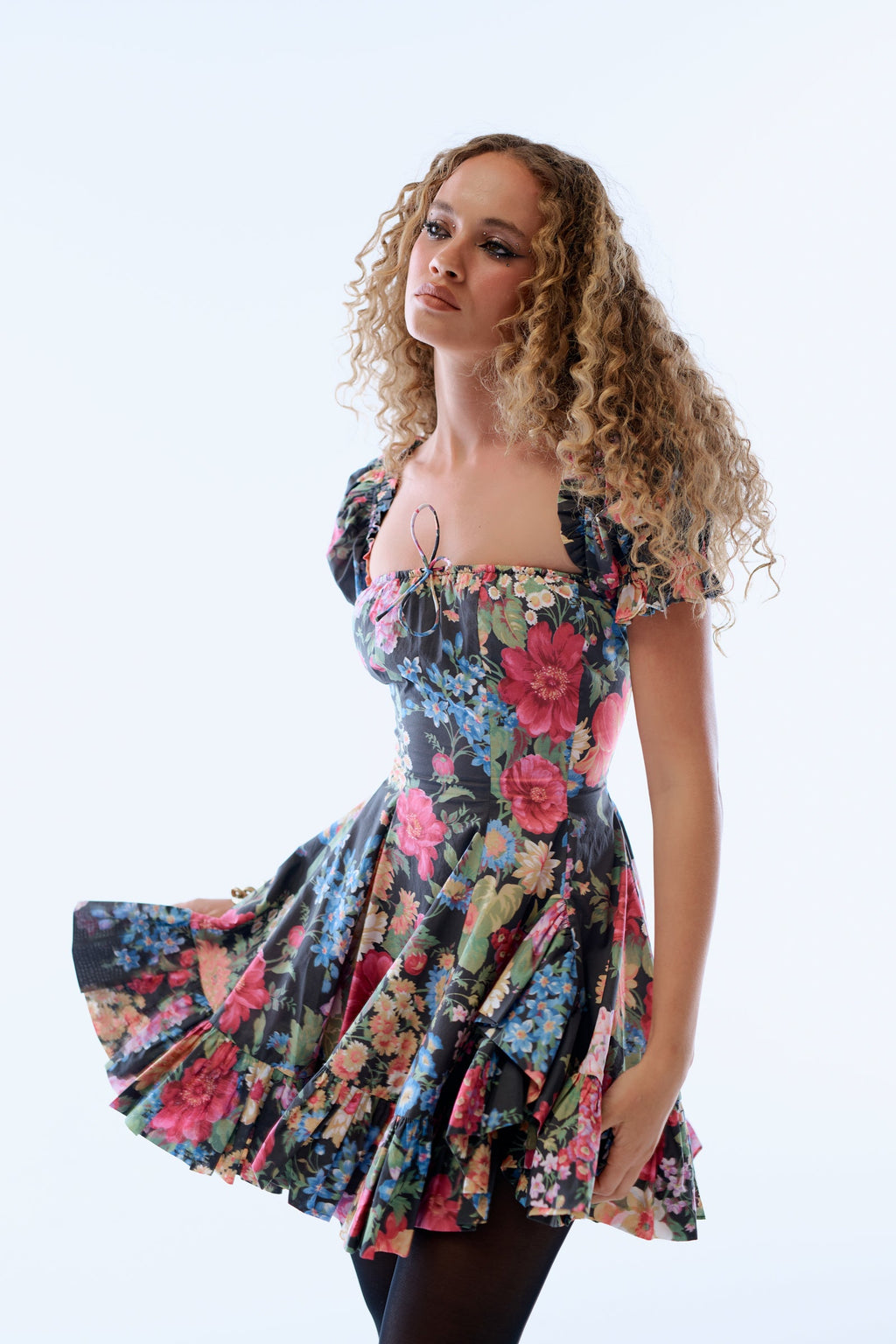 Puck Little Foxglove dress