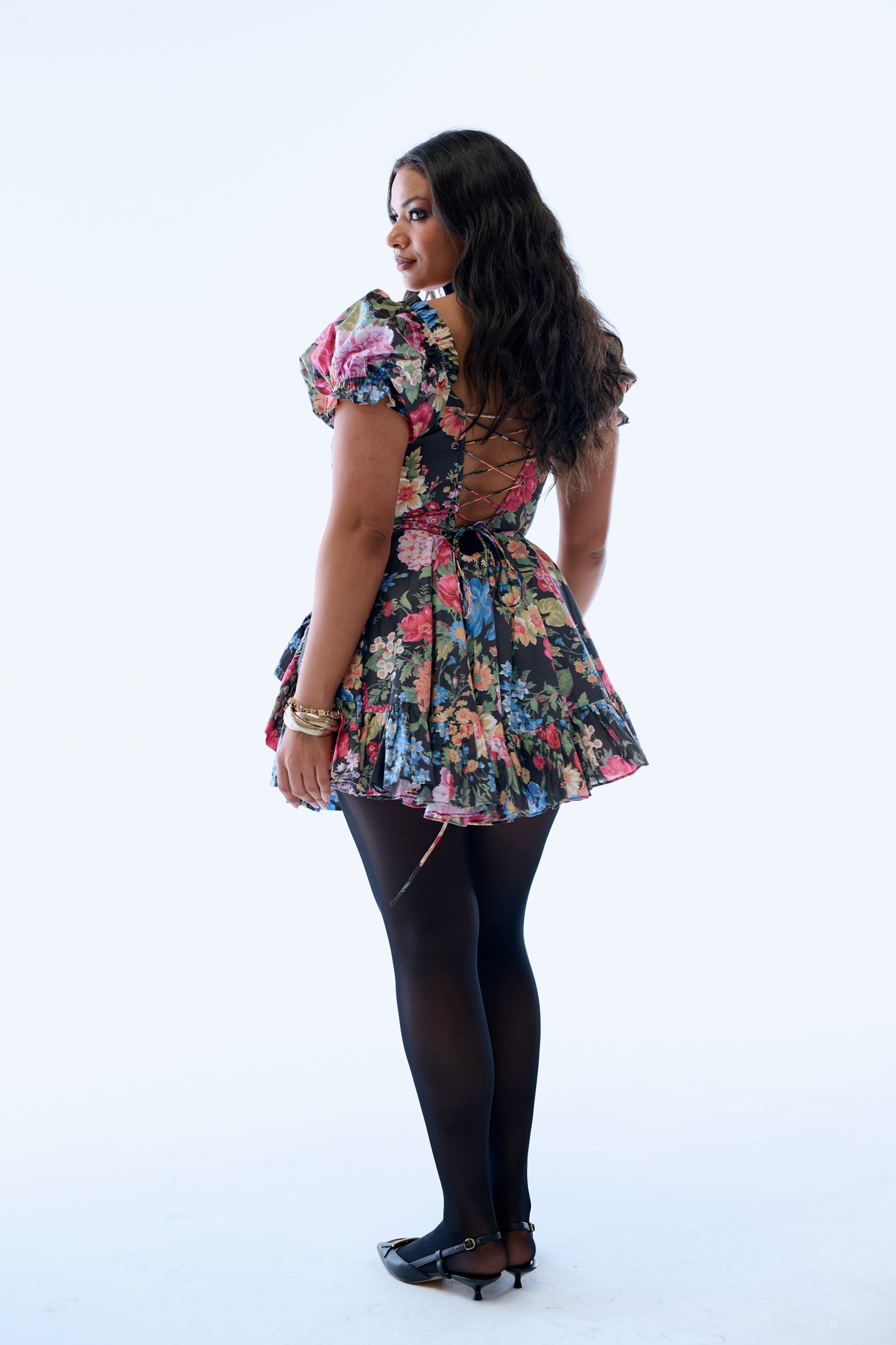 Puck Little Foxglove dress
