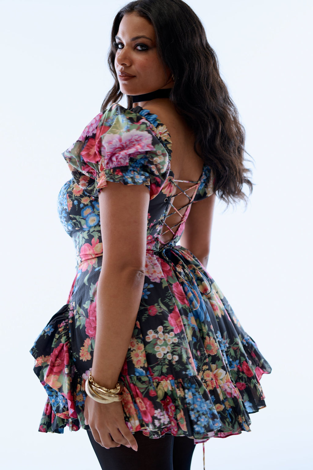 Puck Little Foxglove dress