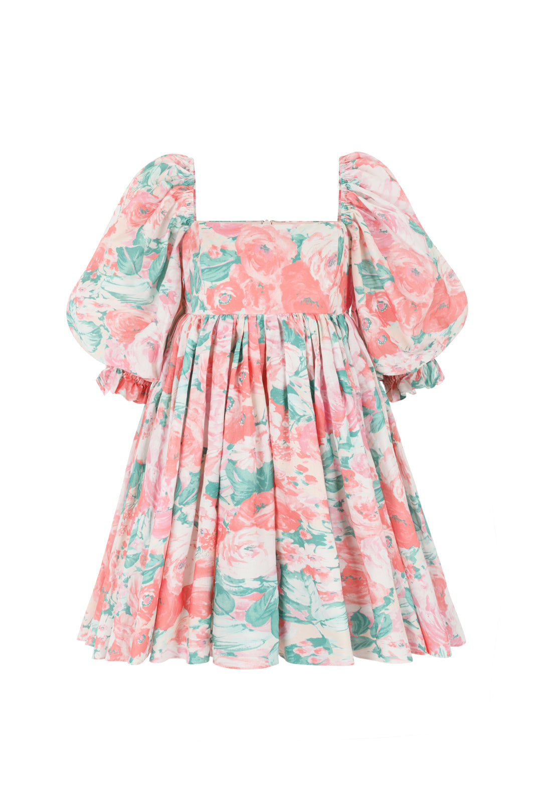 Tender Cotton Puff Dress