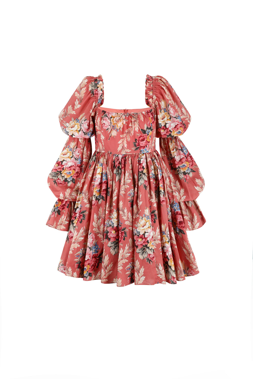 The Autumn Raphaelite Puff Dress