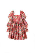 The Autumn Raphaelite Puff Dress