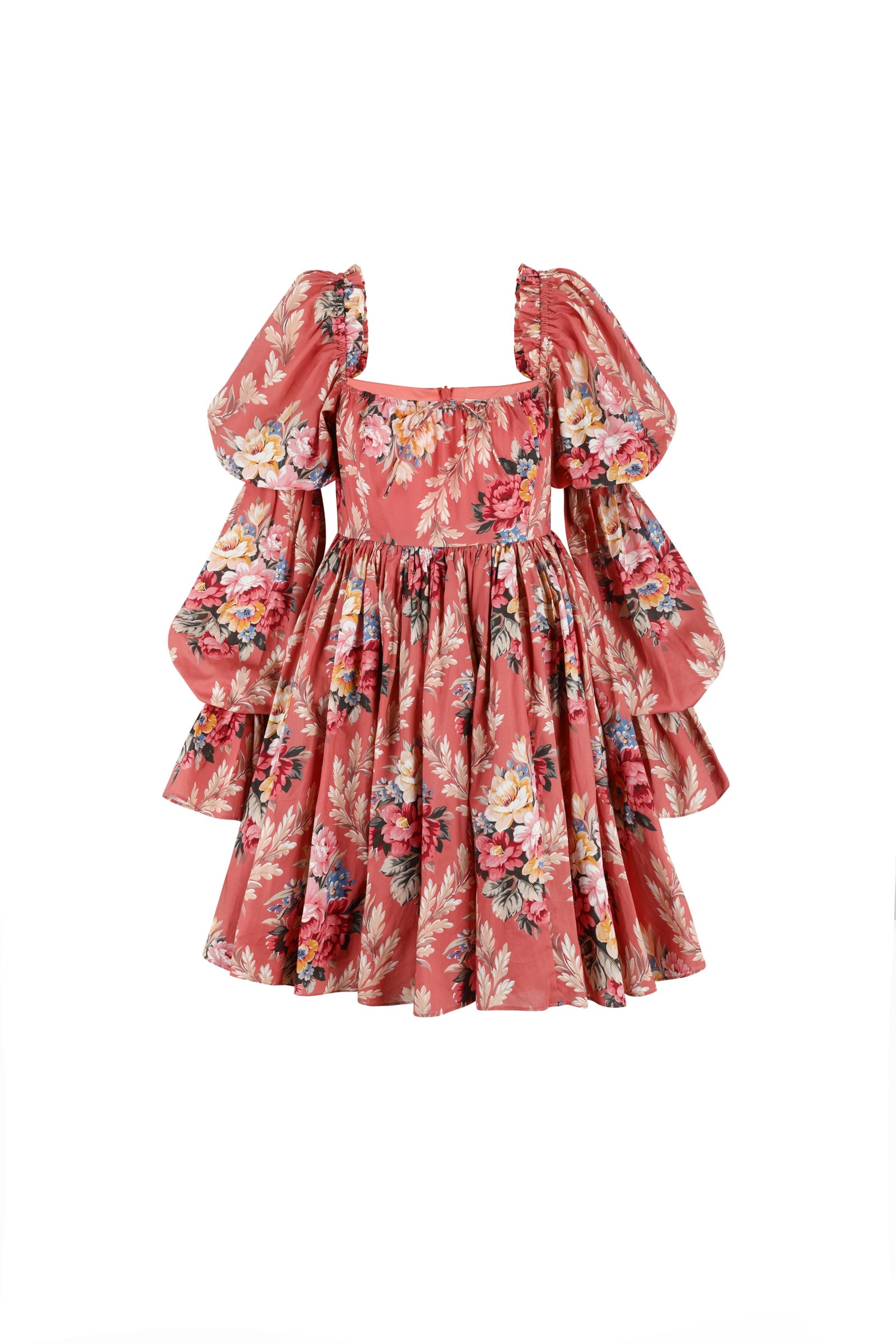The Autumn Raphaelite Puff Dress