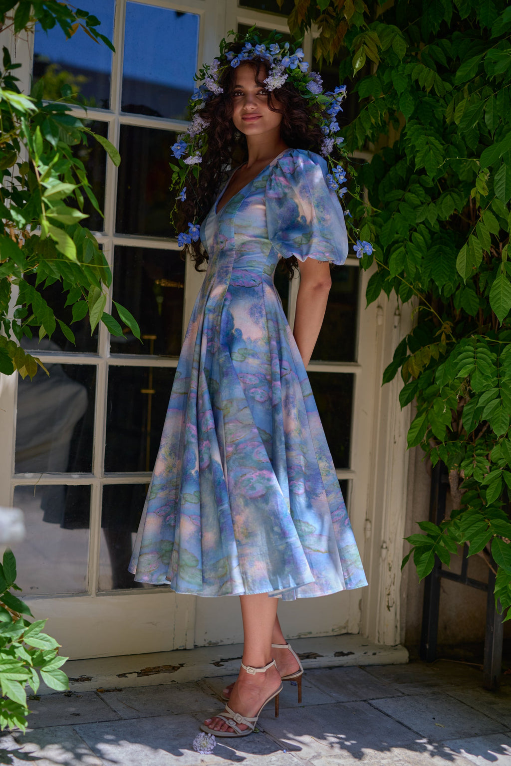 Morning On The Seine Sweetheart Day Dress