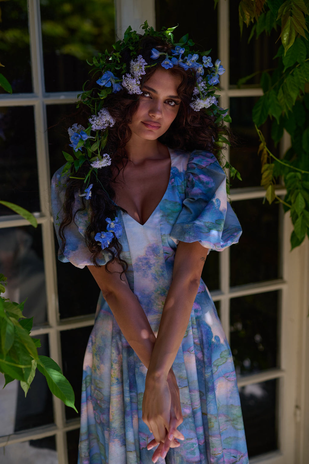 Morning On The Seine Sweetheart Day Dress