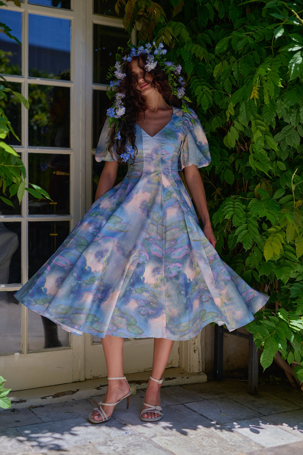 Morning On The Seine Sweetheart Day Dress