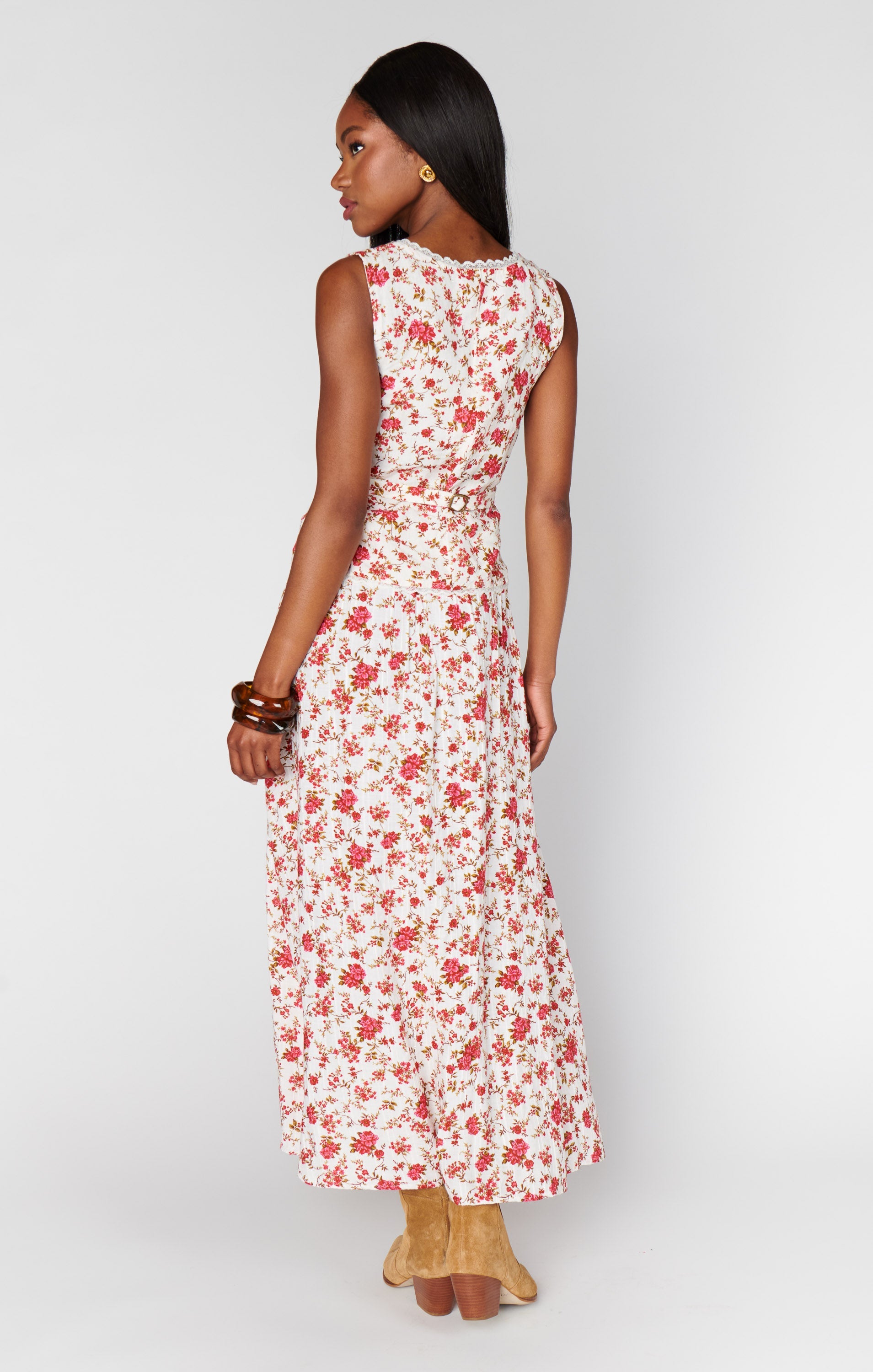Adrianna Maxi Skirt ~ Southern Roses