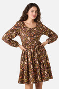 Forest Owl Mini Dress