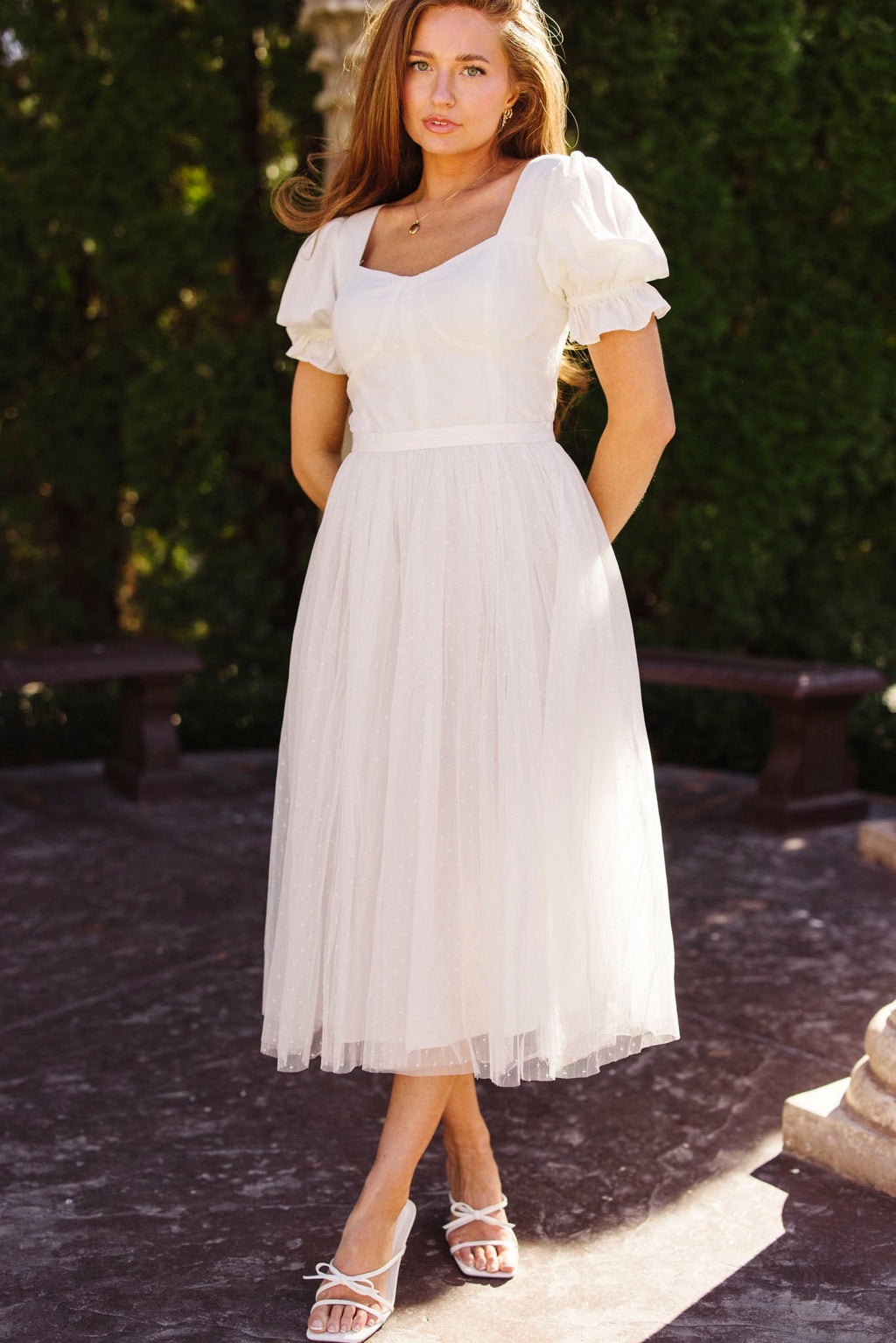 Ballerina Dress in White