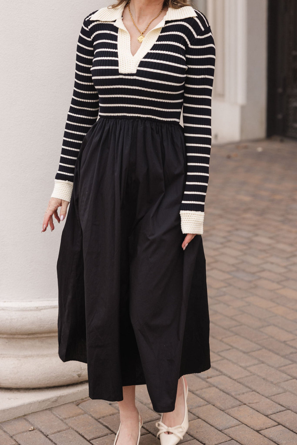 Adelina Dress in Black