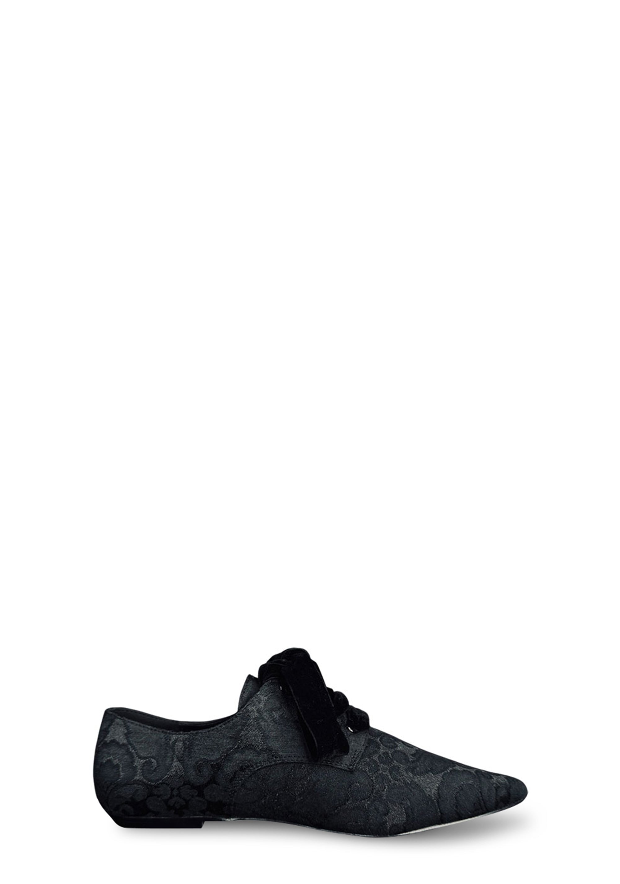Crime Wave Brocade Pointed Dress Shoes