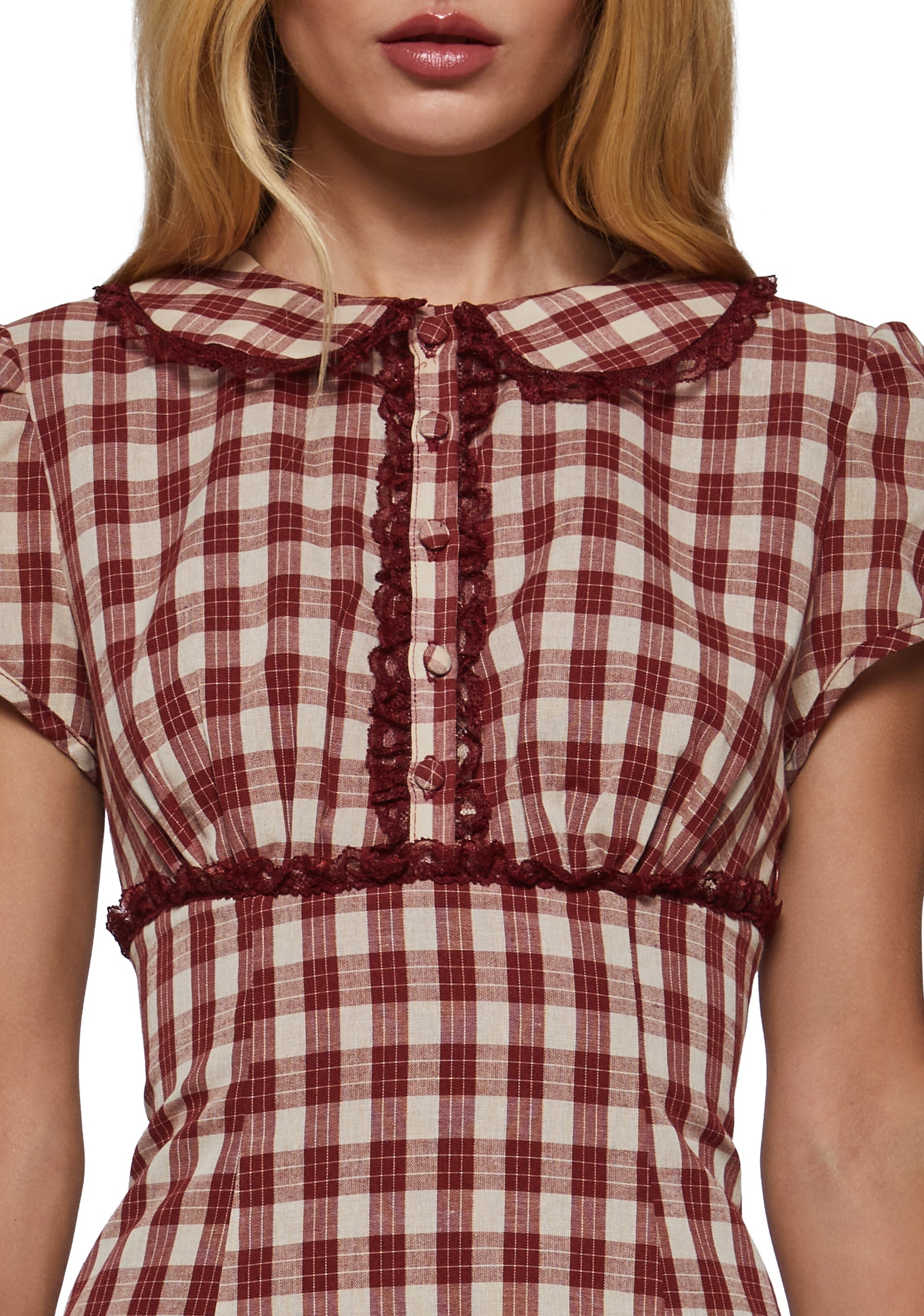 Dawn Gingham School Girl Dress
