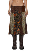 Rowan Patchwork Midi Skirt