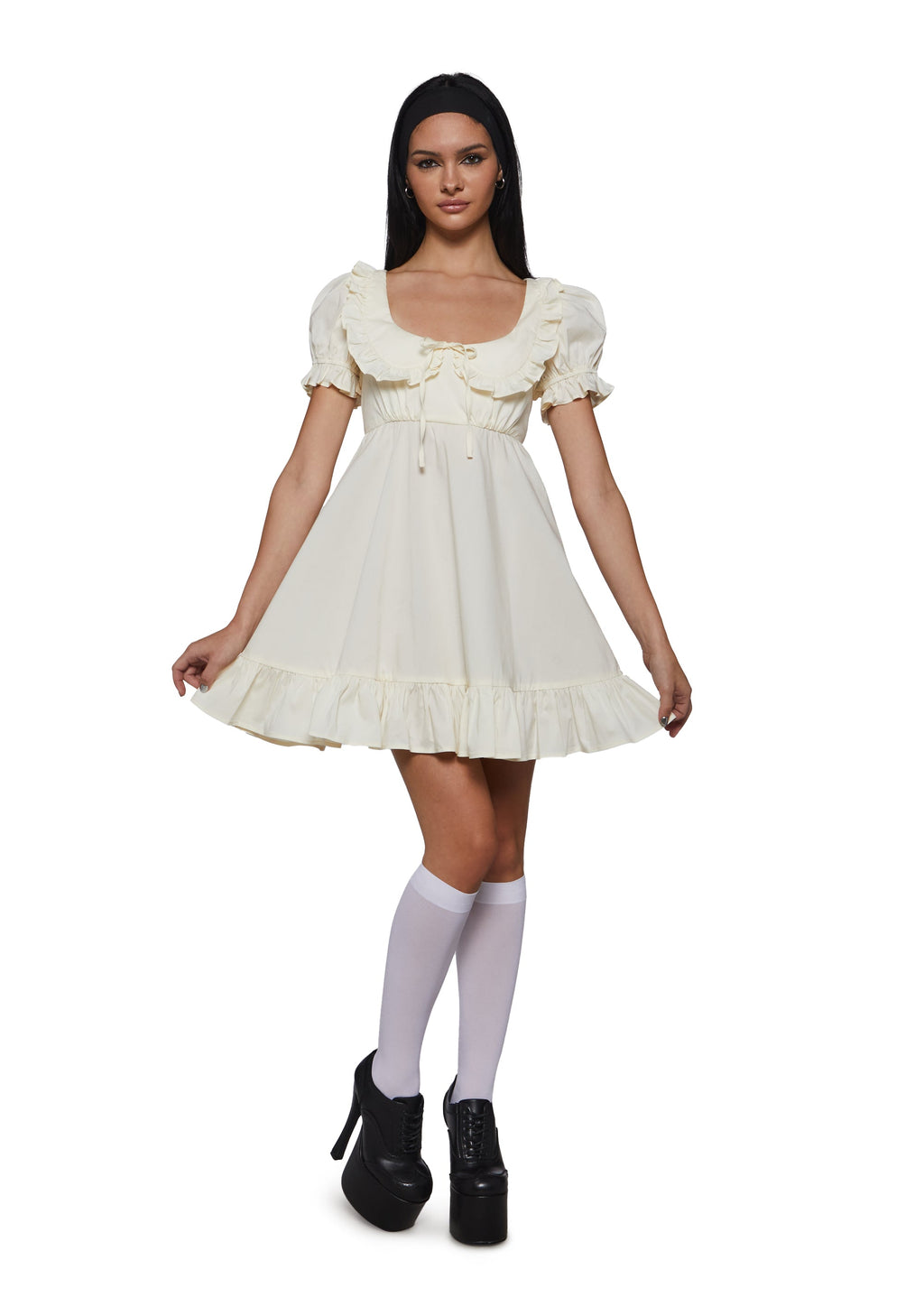 Soren Babydoll Mini Dress