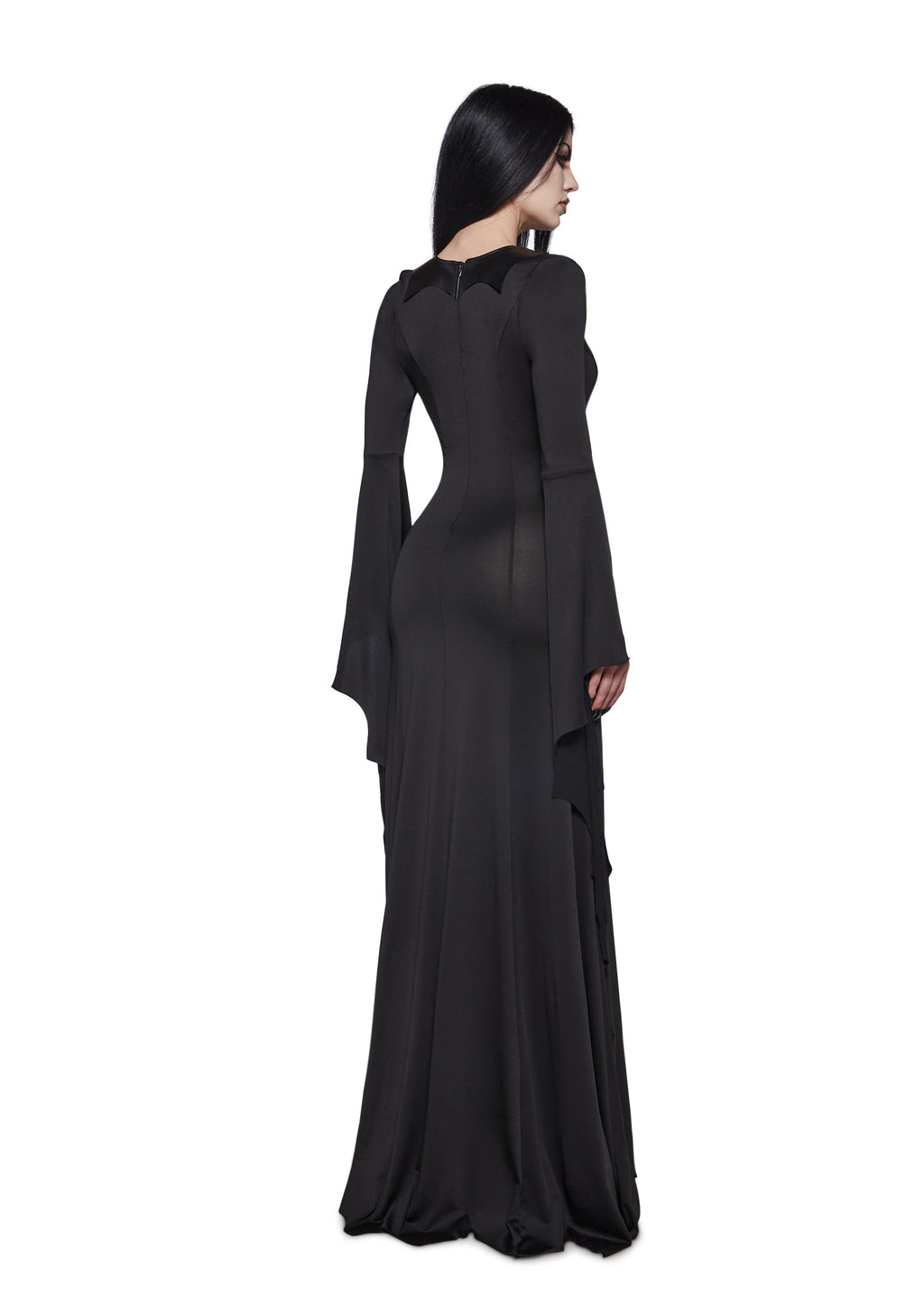 Gothic Pentagram Maxi Dress